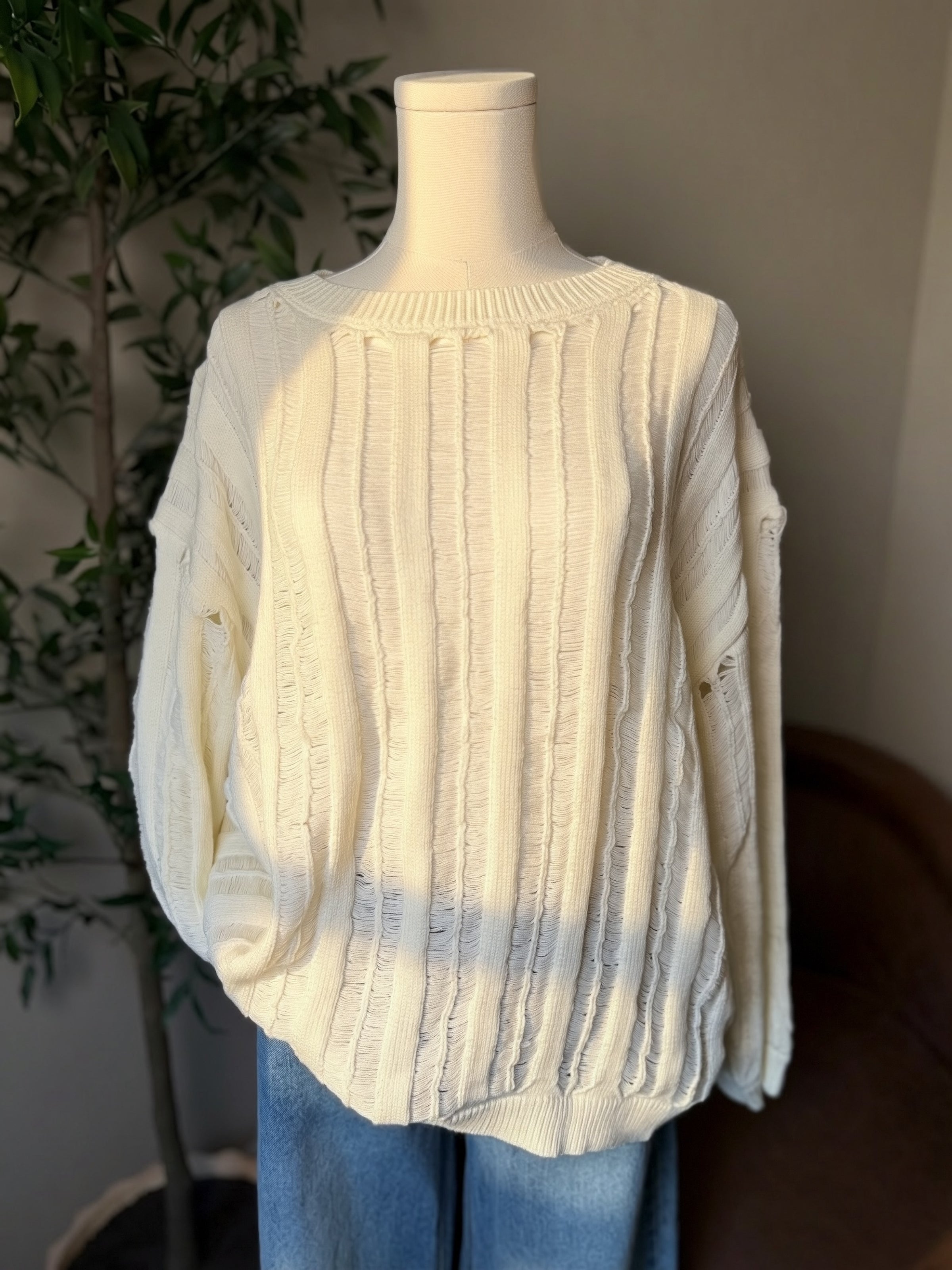 Ivory Babe Knit