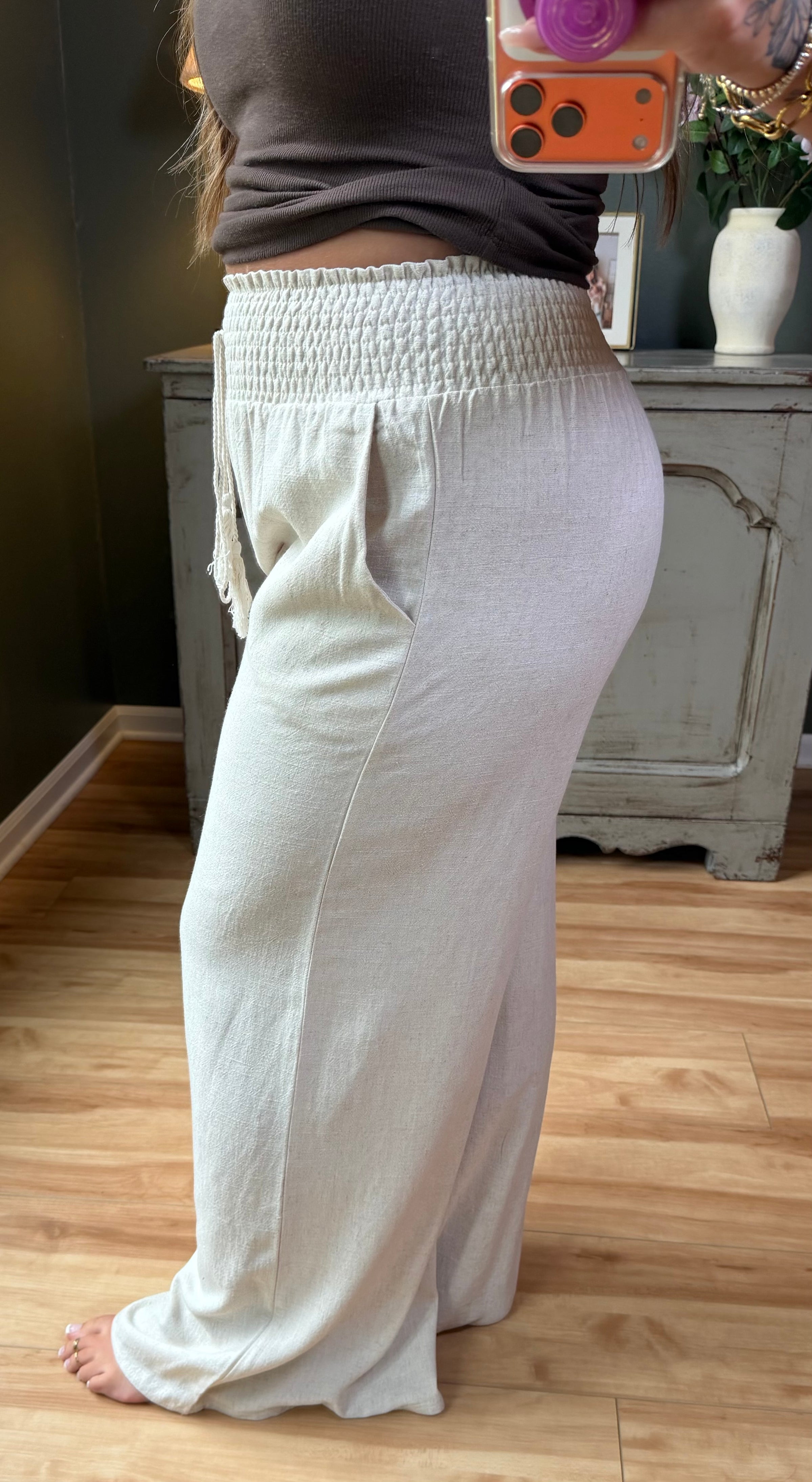 Golden Hour Linen Pant