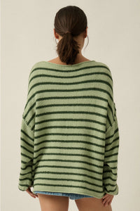 Moody Striped Knit