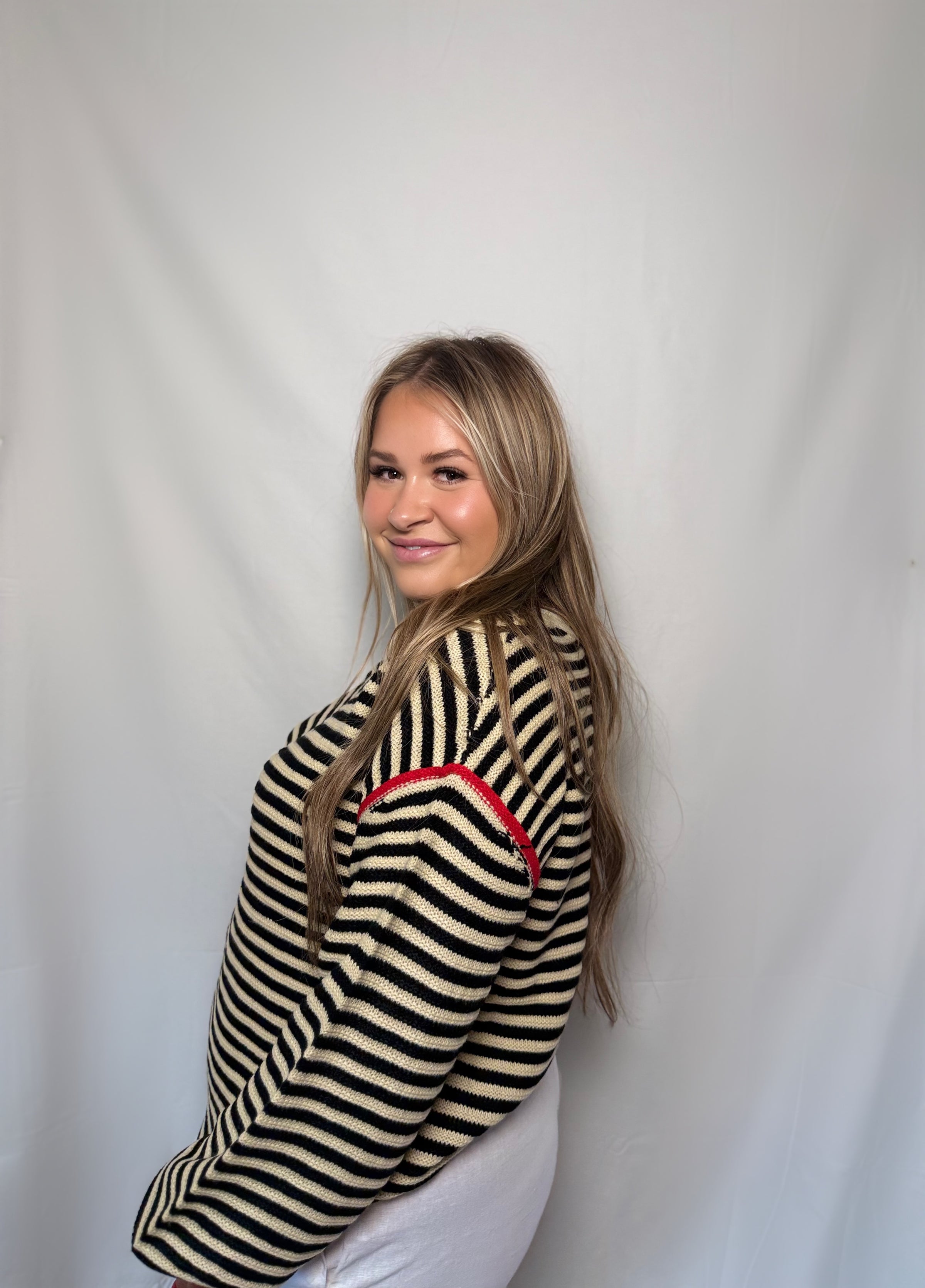 Nautical Boatneck Sweater