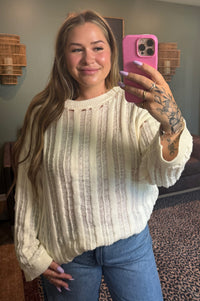Ivory Babe Knit