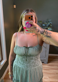 Olive Prairie Dress