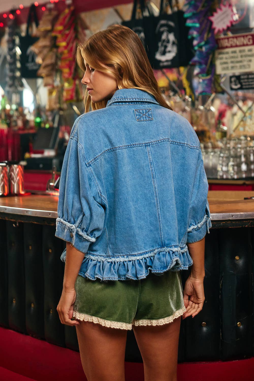 Denim Darling Top