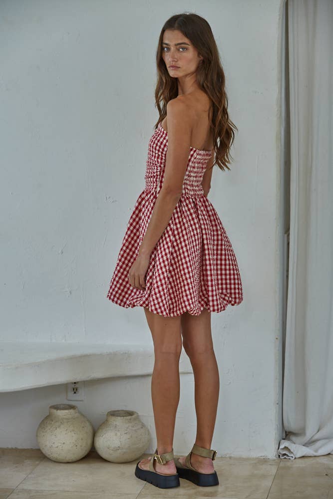 Cherry Gingham Mini