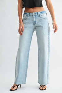 Studded Street Jean