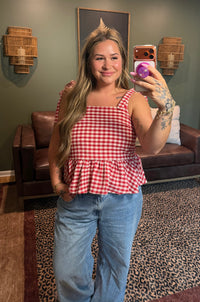 Ruby Flare Top