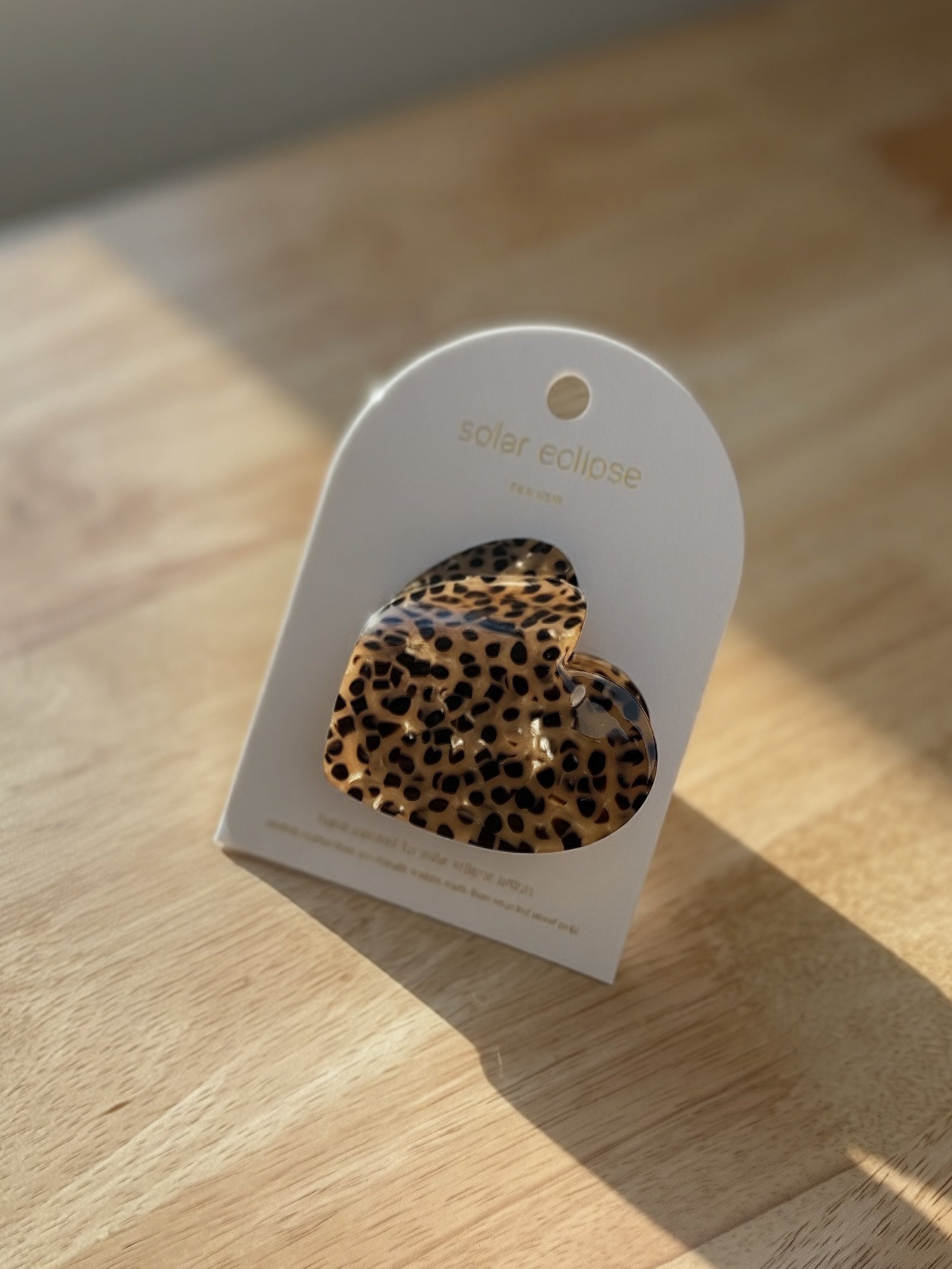 Heart Claw Clip