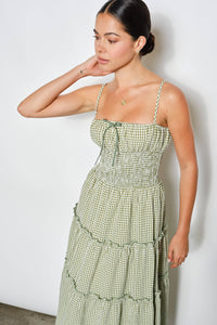 Olive Prairie Dress