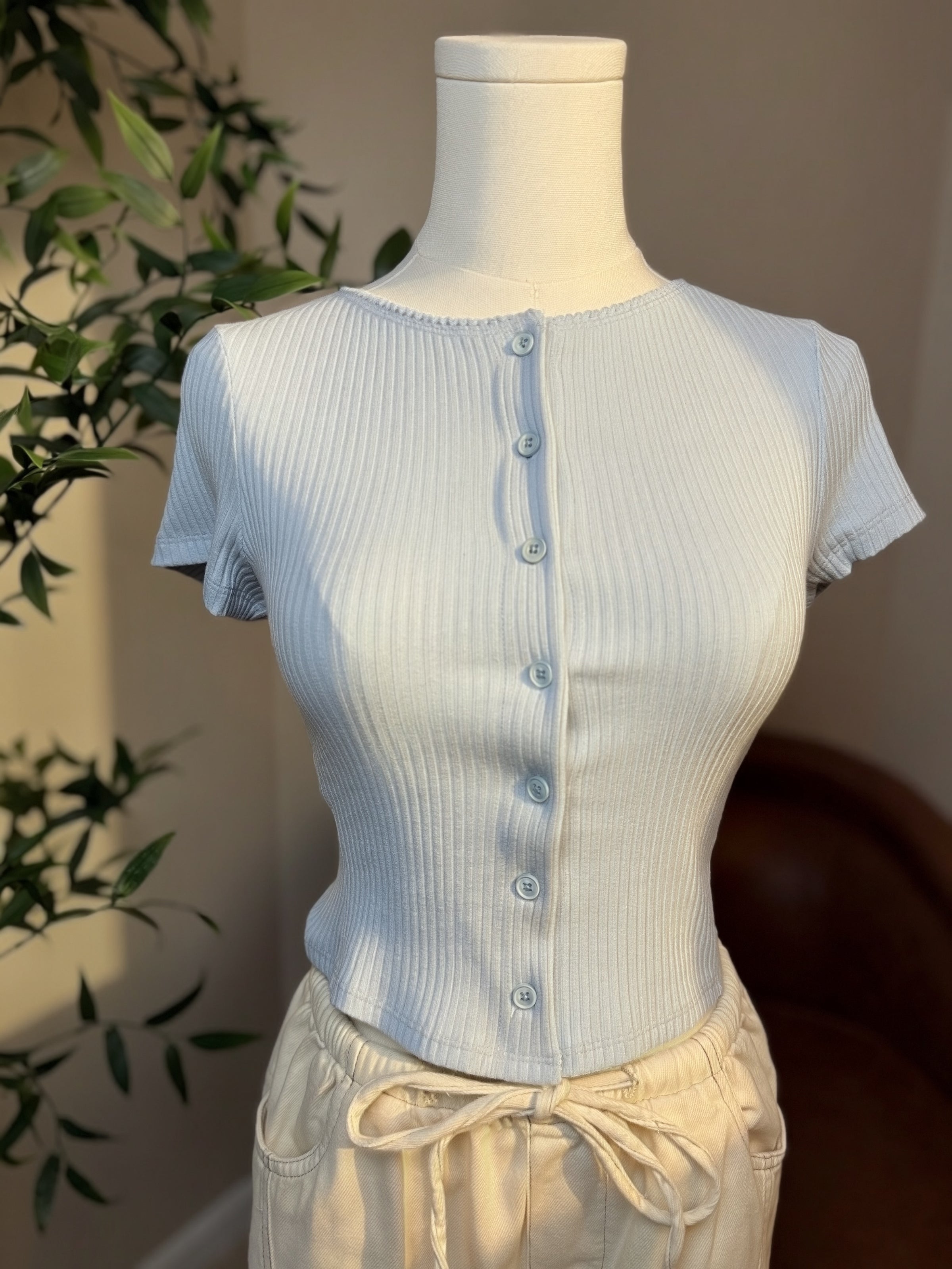 Capri Button Front