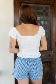 Powder Blue Boxer Shorts