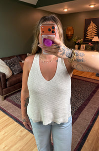 Daisy Knit Tank