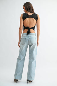 Studded Street Jean