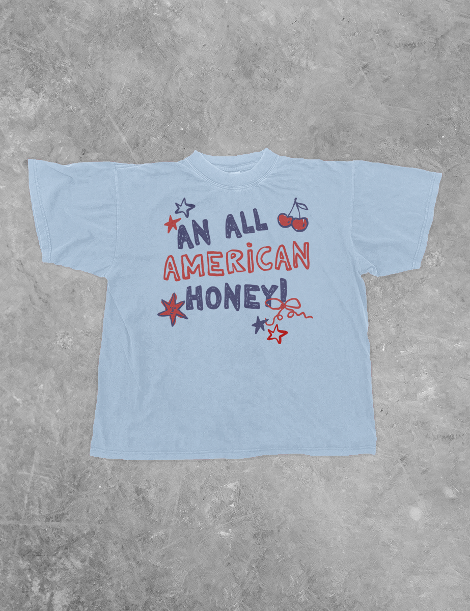 Red, White & Honey Tee
