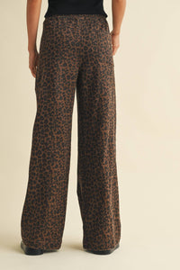Rebel Leopard Denim