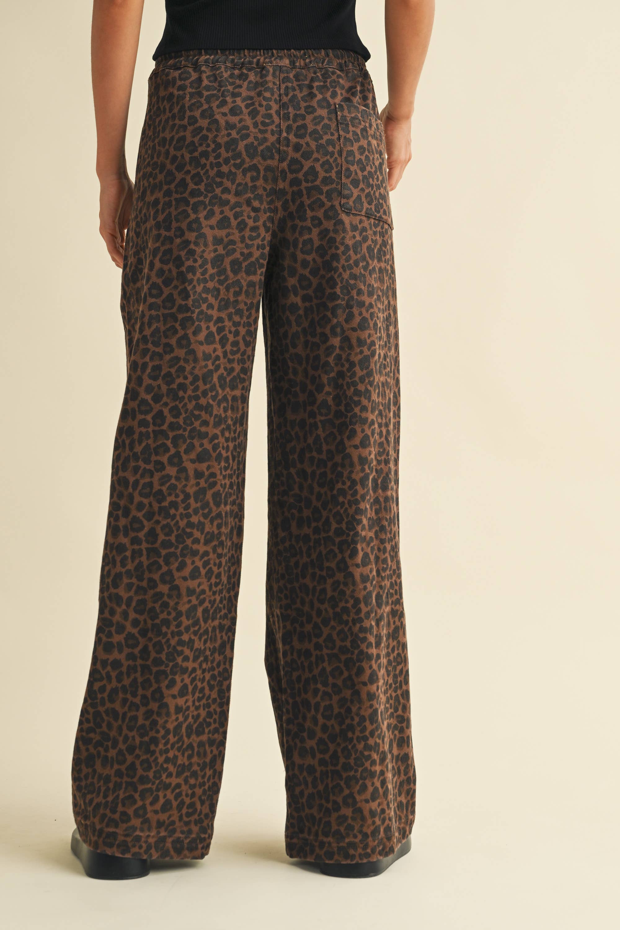 Rebel Leopard Denim