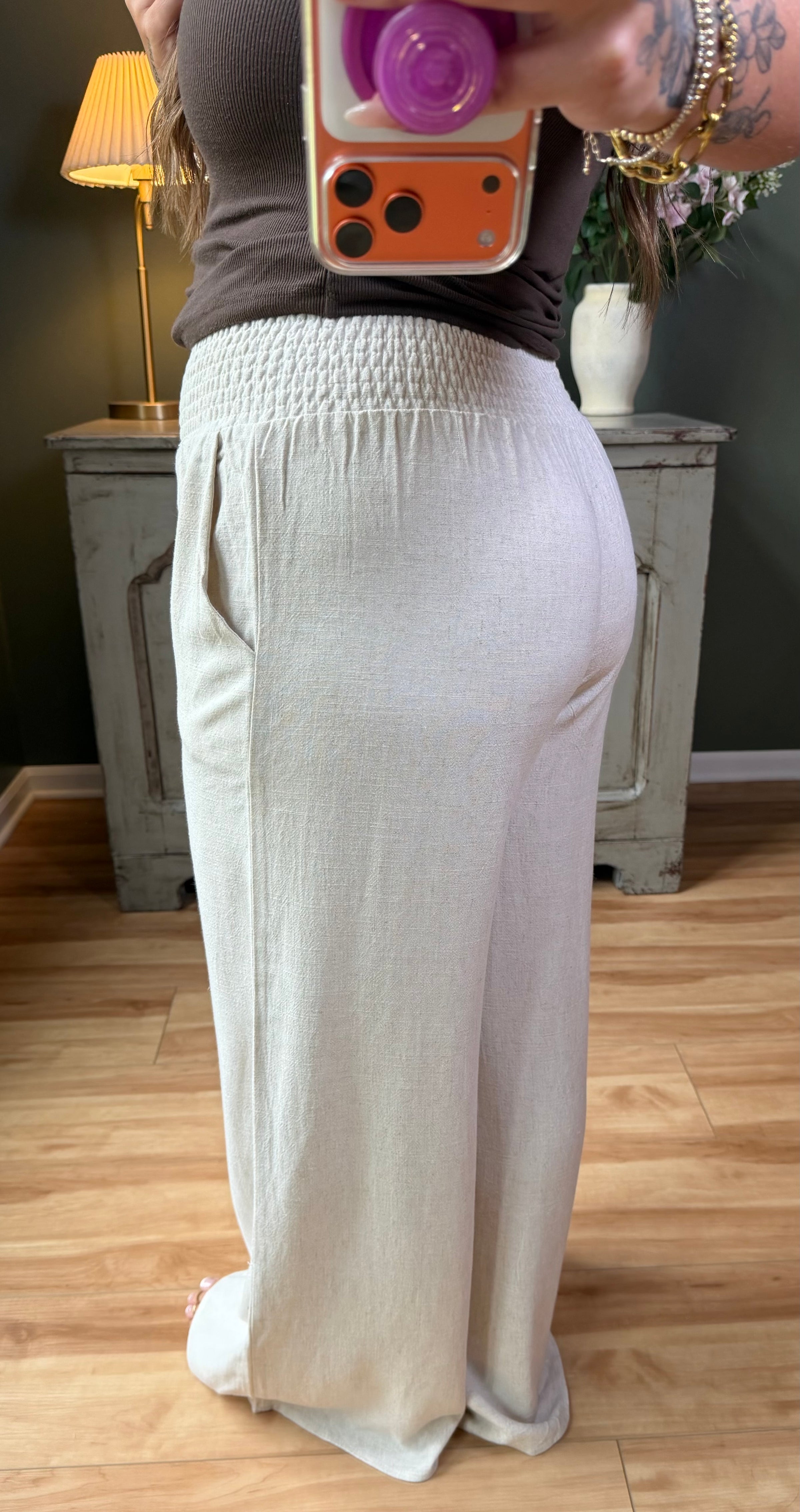 Golden Hour Linen Pant