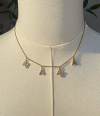 Mama Letter Necklace