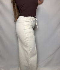 Classic Wide Ivory Denim
