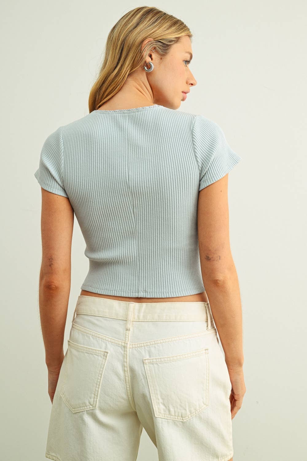 Capri Button Front