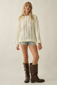 Ivory Babe Knit