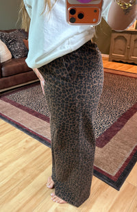 Rebel Leopard Denim