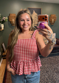 Ruby Flare Top