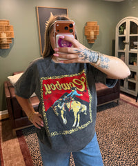 Cowboy Leopard Tee