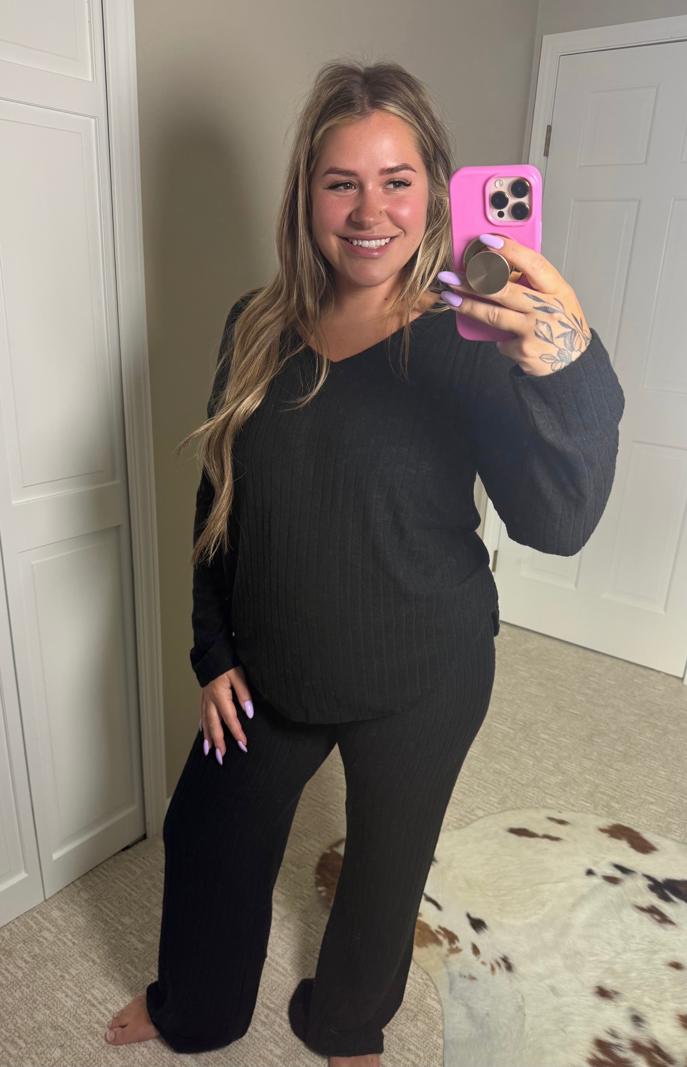 Ribbed Knit Top