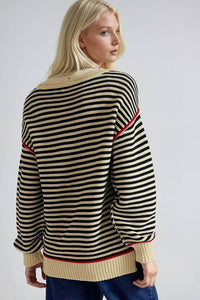 Nautical Boatneck Sweater