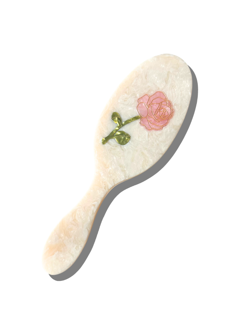 Spring Rose Amazing Hair Day Brush