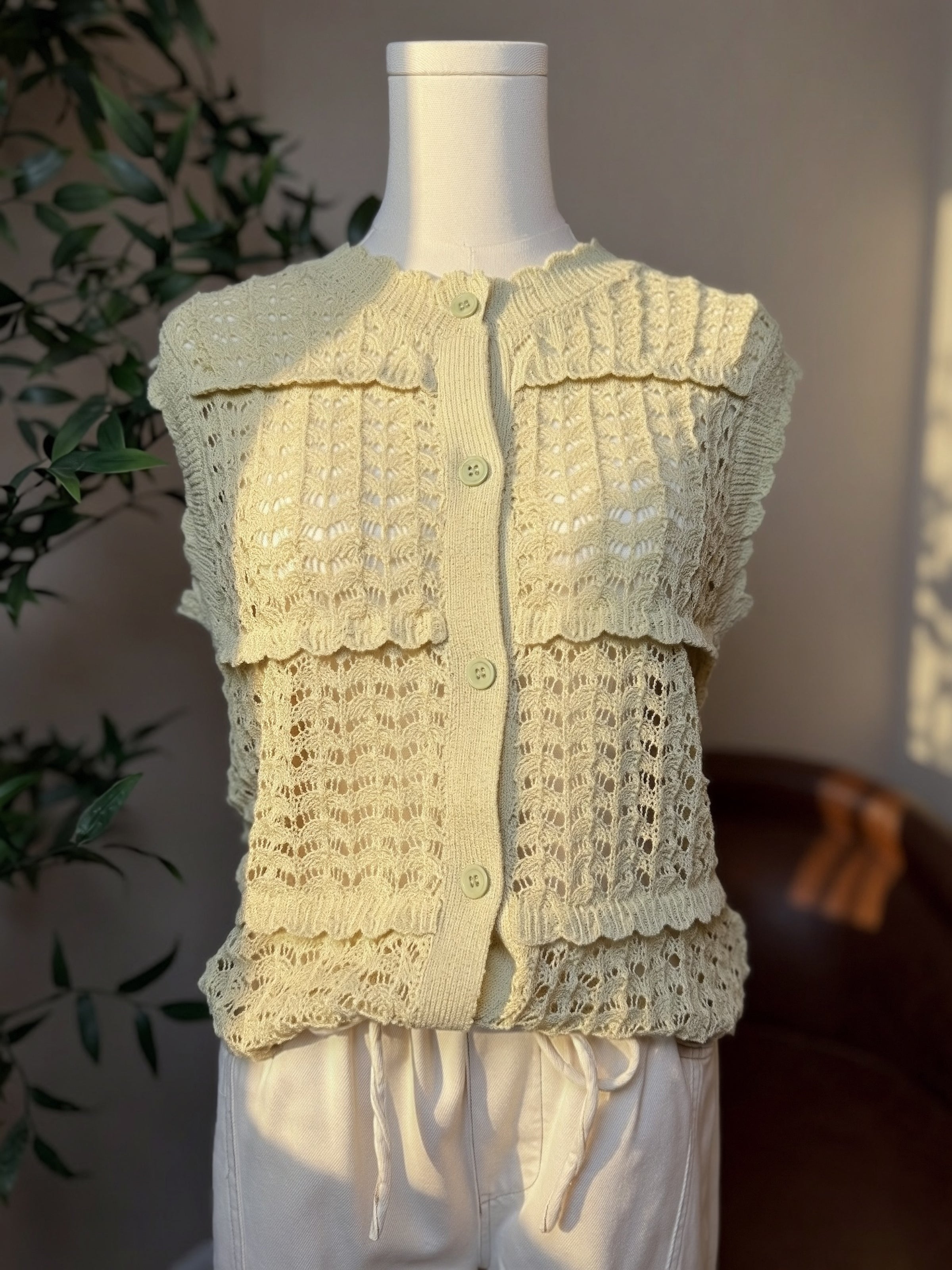Wrapped in Sage Top