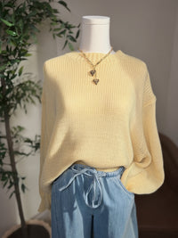 Butter Balloon Sweater