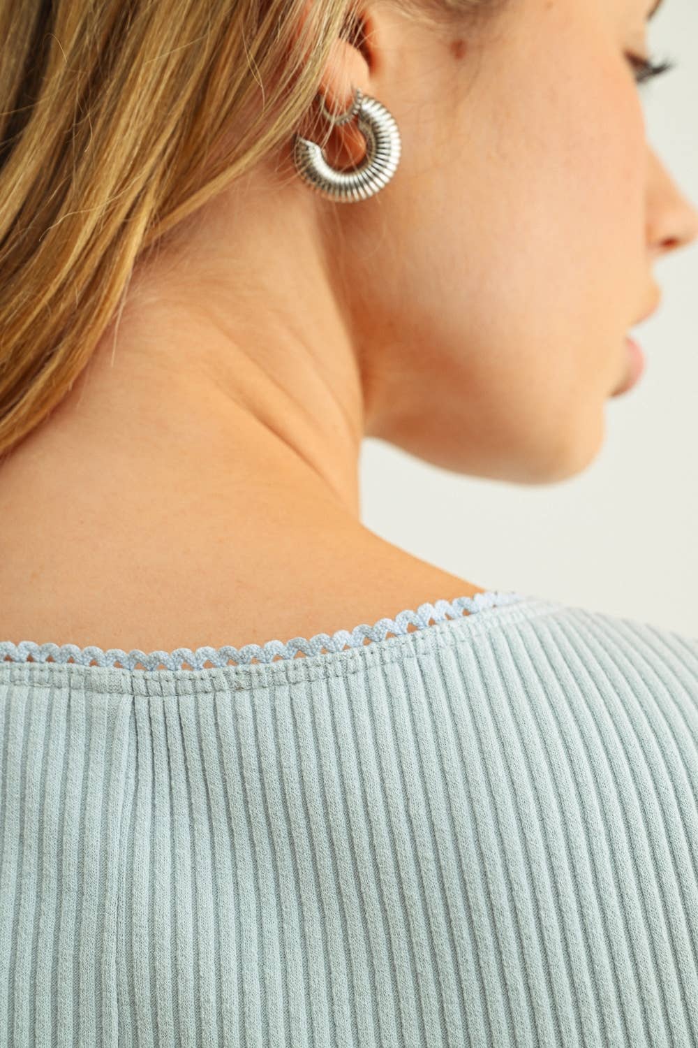 Capri Button Front