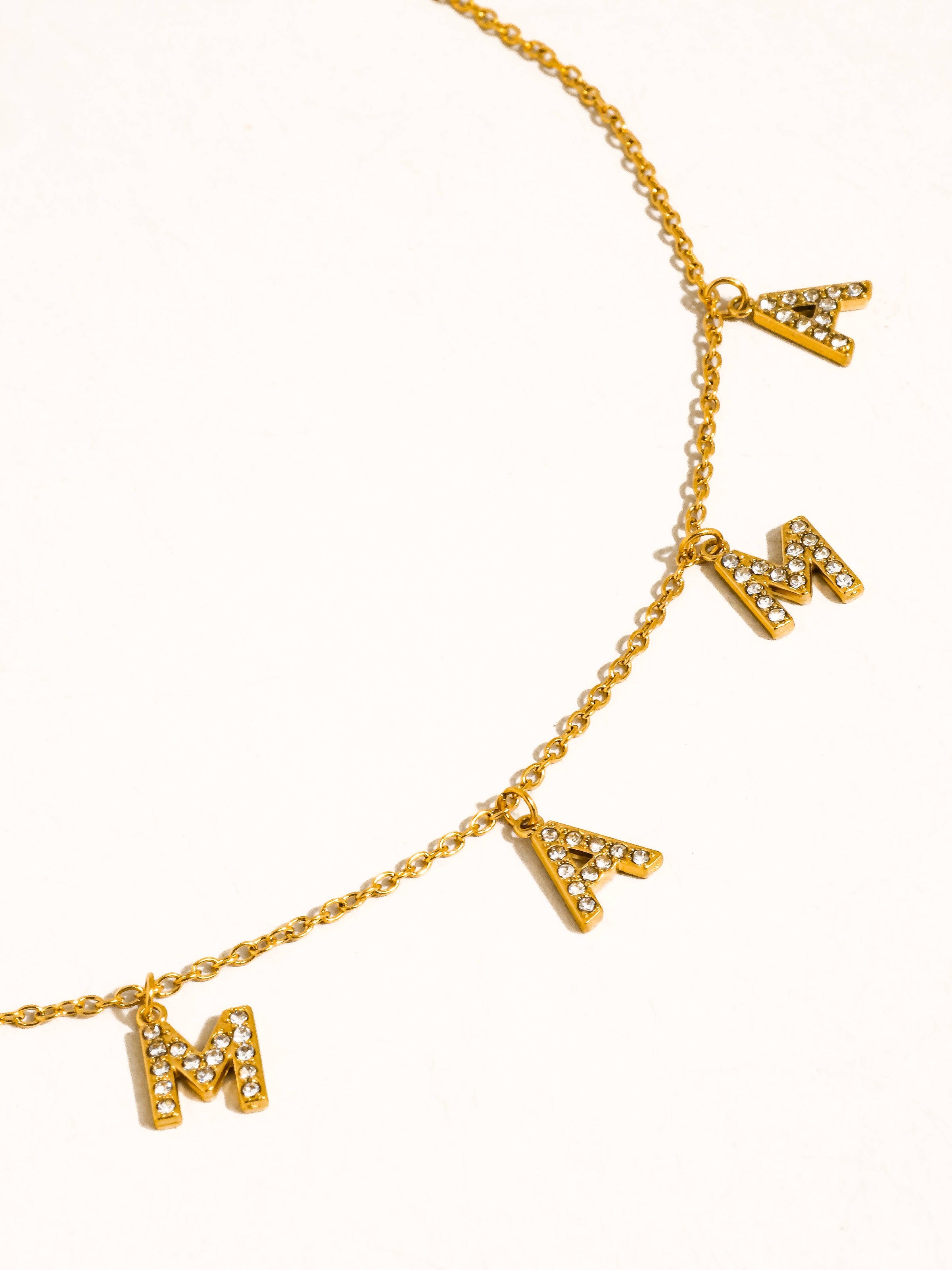 Mama Letter Necklace
