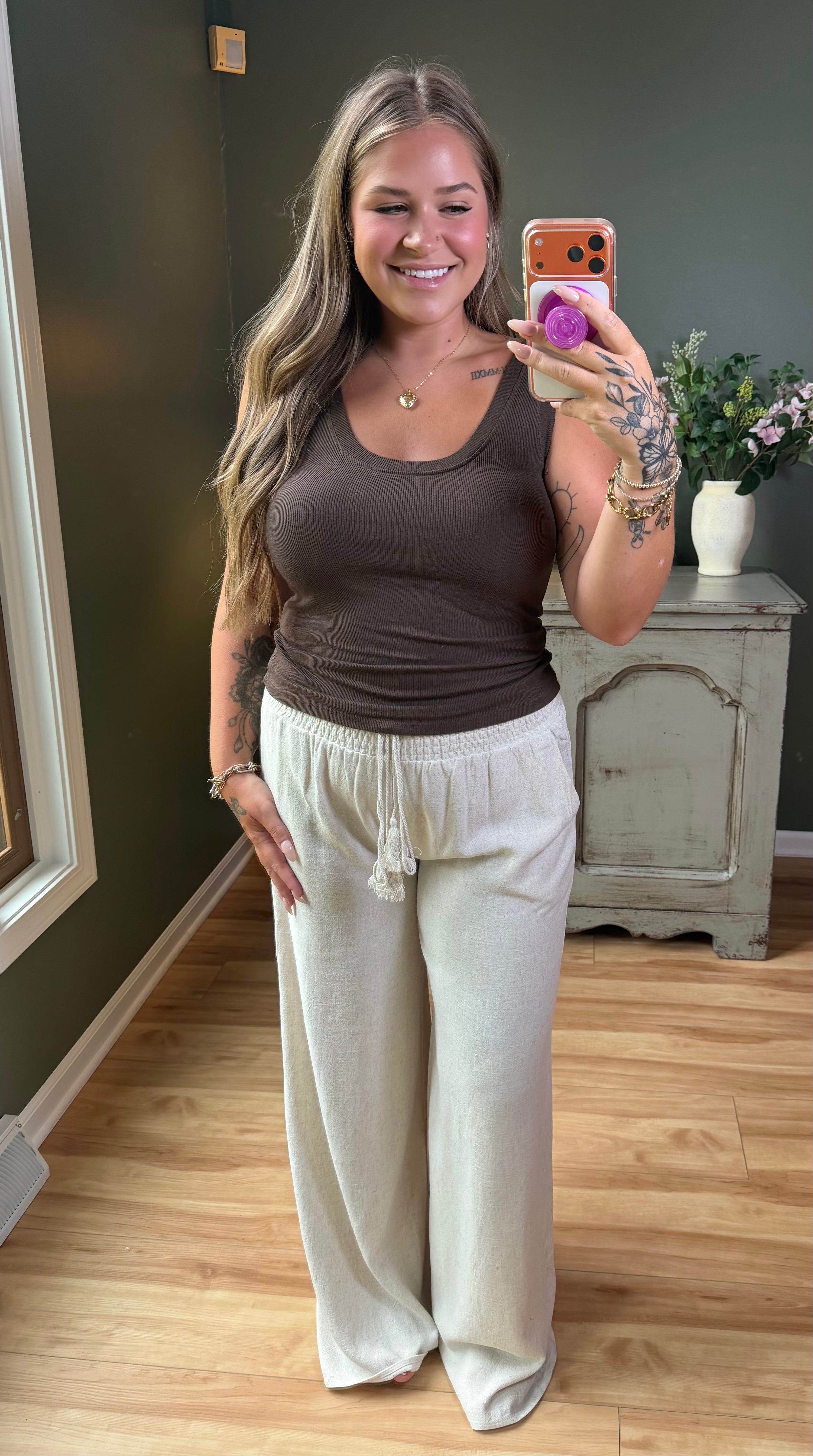 Golden Hour Linen Pant