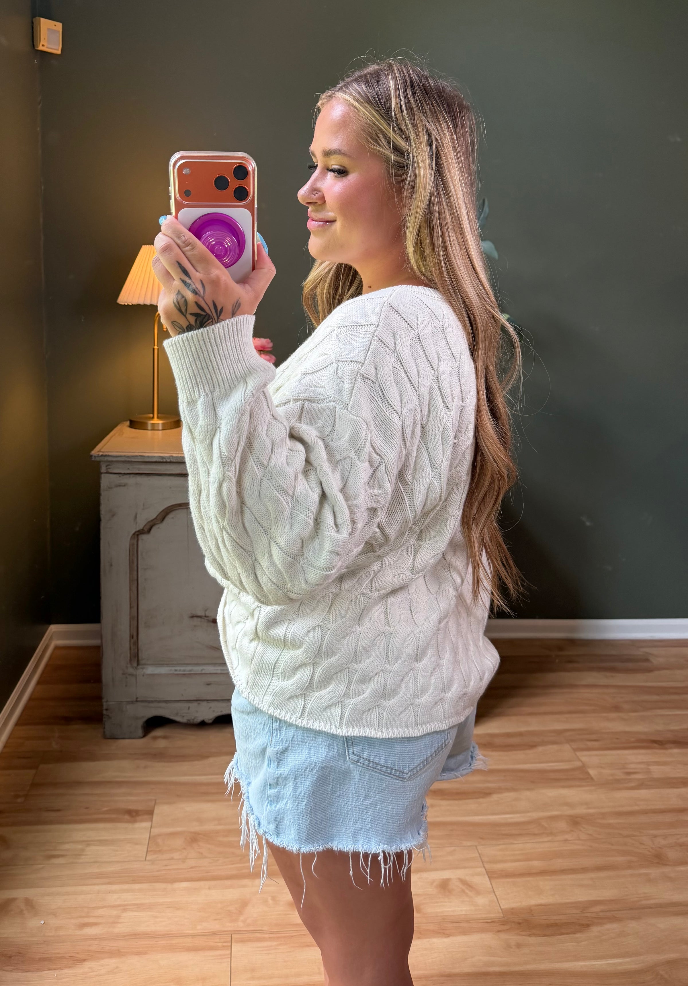 American Flag Sweater