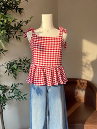 Ruby Flare Top