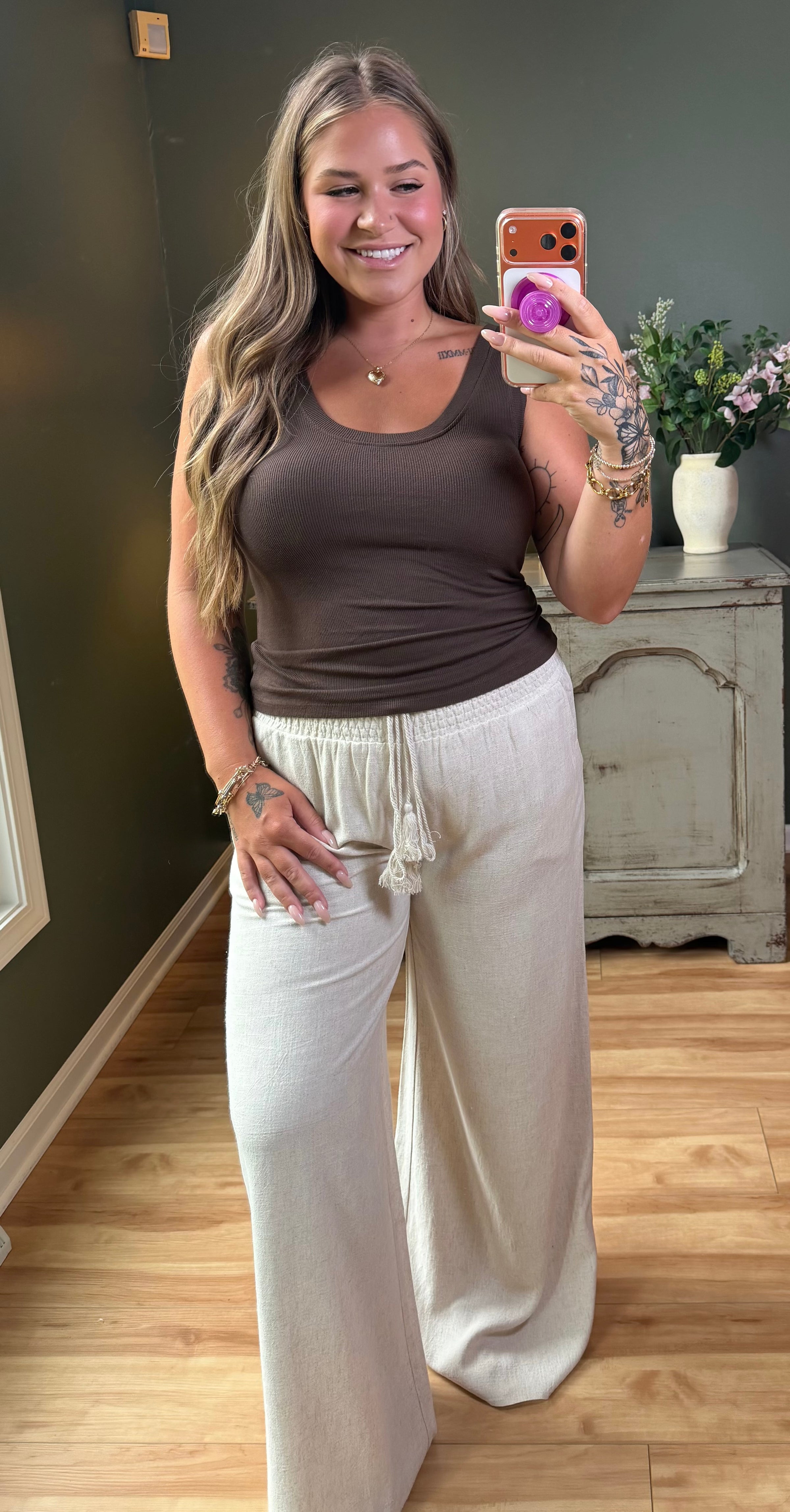 Golden Hour Linen Pant