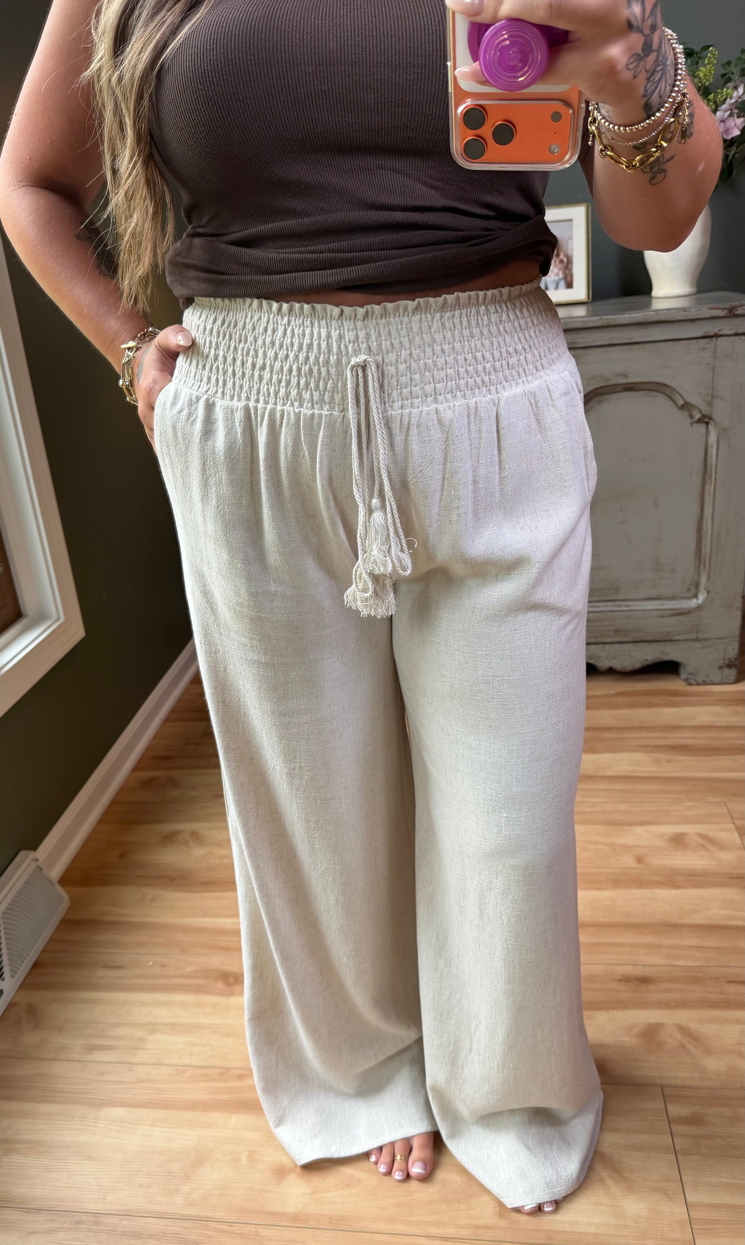 Golden Hour Linen Pant