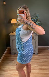 Polka Dot Shortall