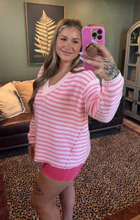 Pretty in Pink Sweater