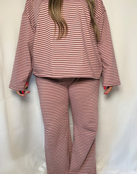 Berry Wide Leg Pant