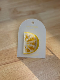Citrus Slice Claw Clip