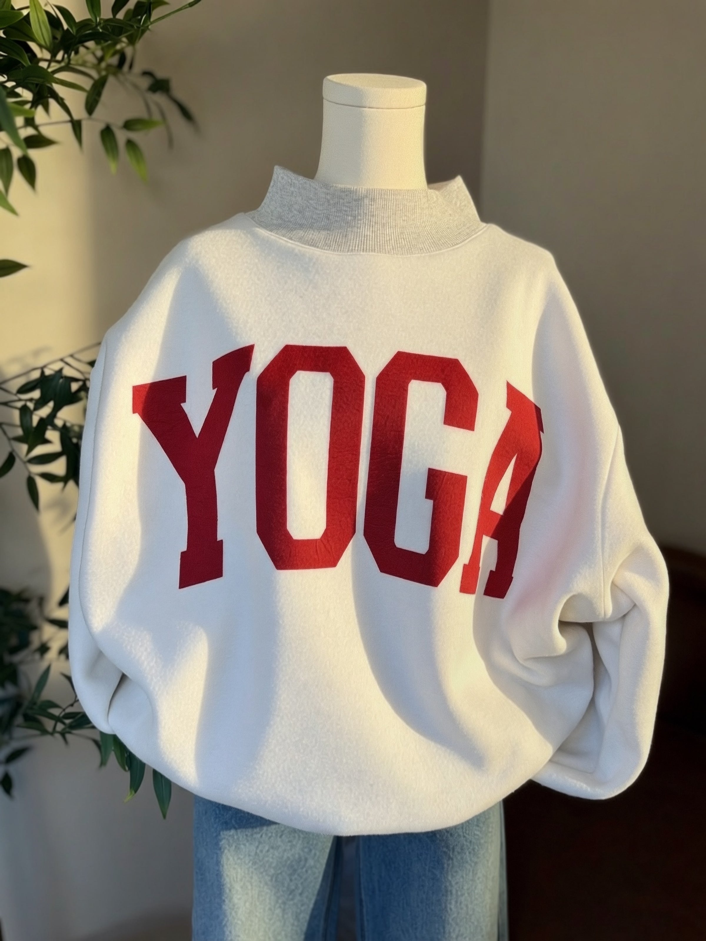 Pilates & Yoga Mock Neck