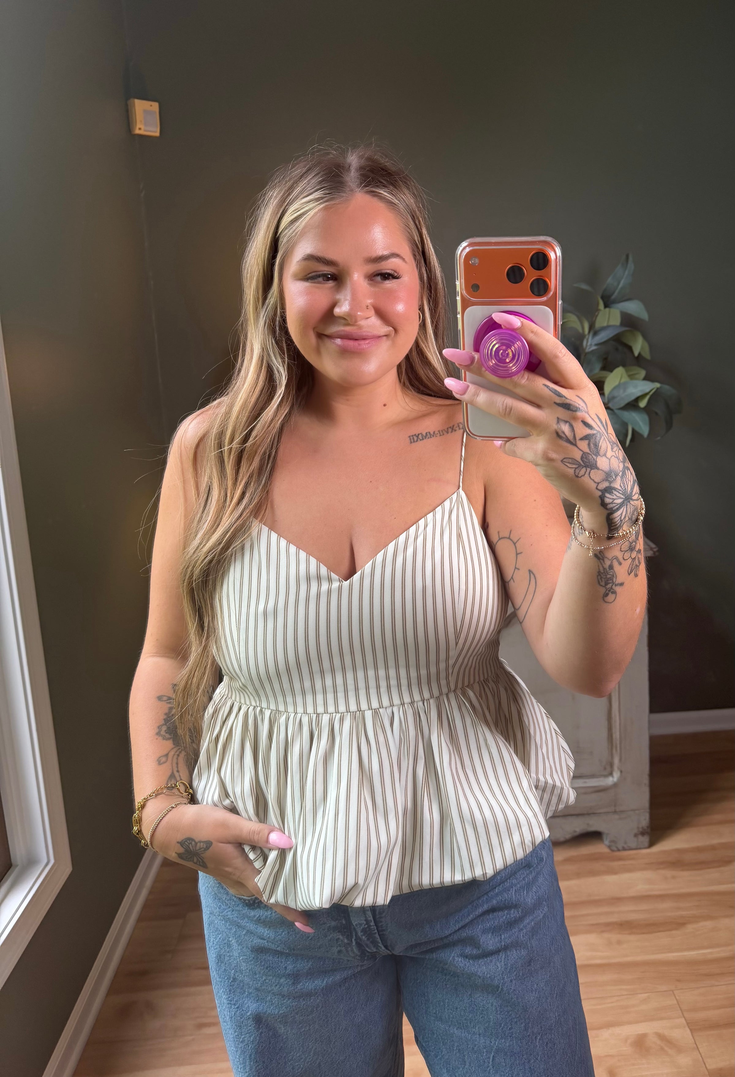 Harper Stripe Top