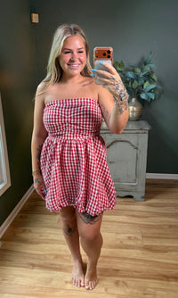 Cherry Gingham Mini
