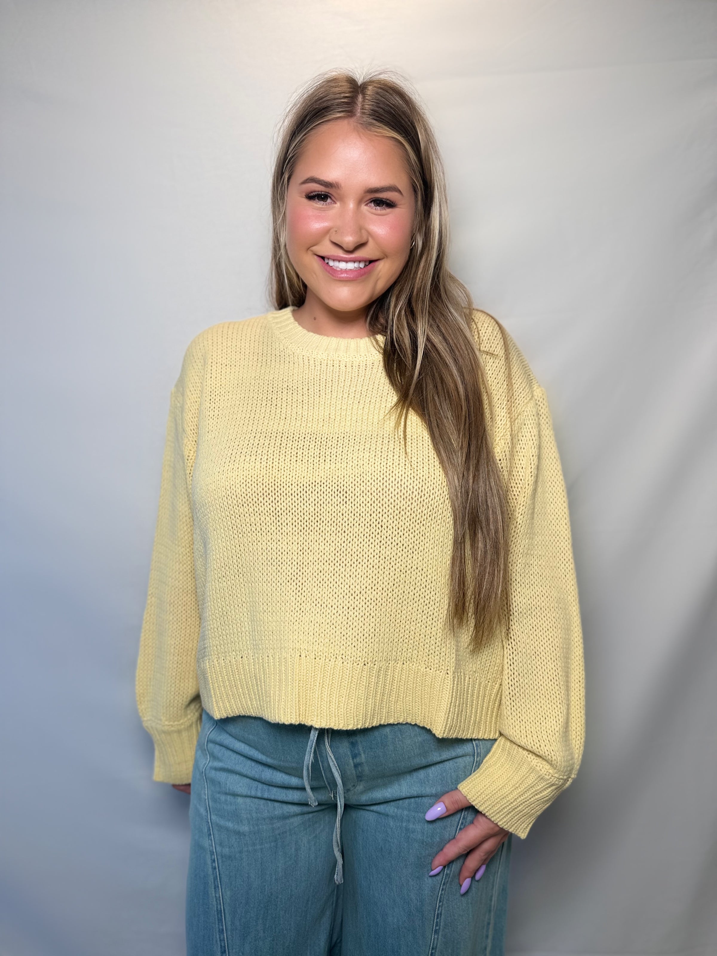 Butter Balloon Sweater