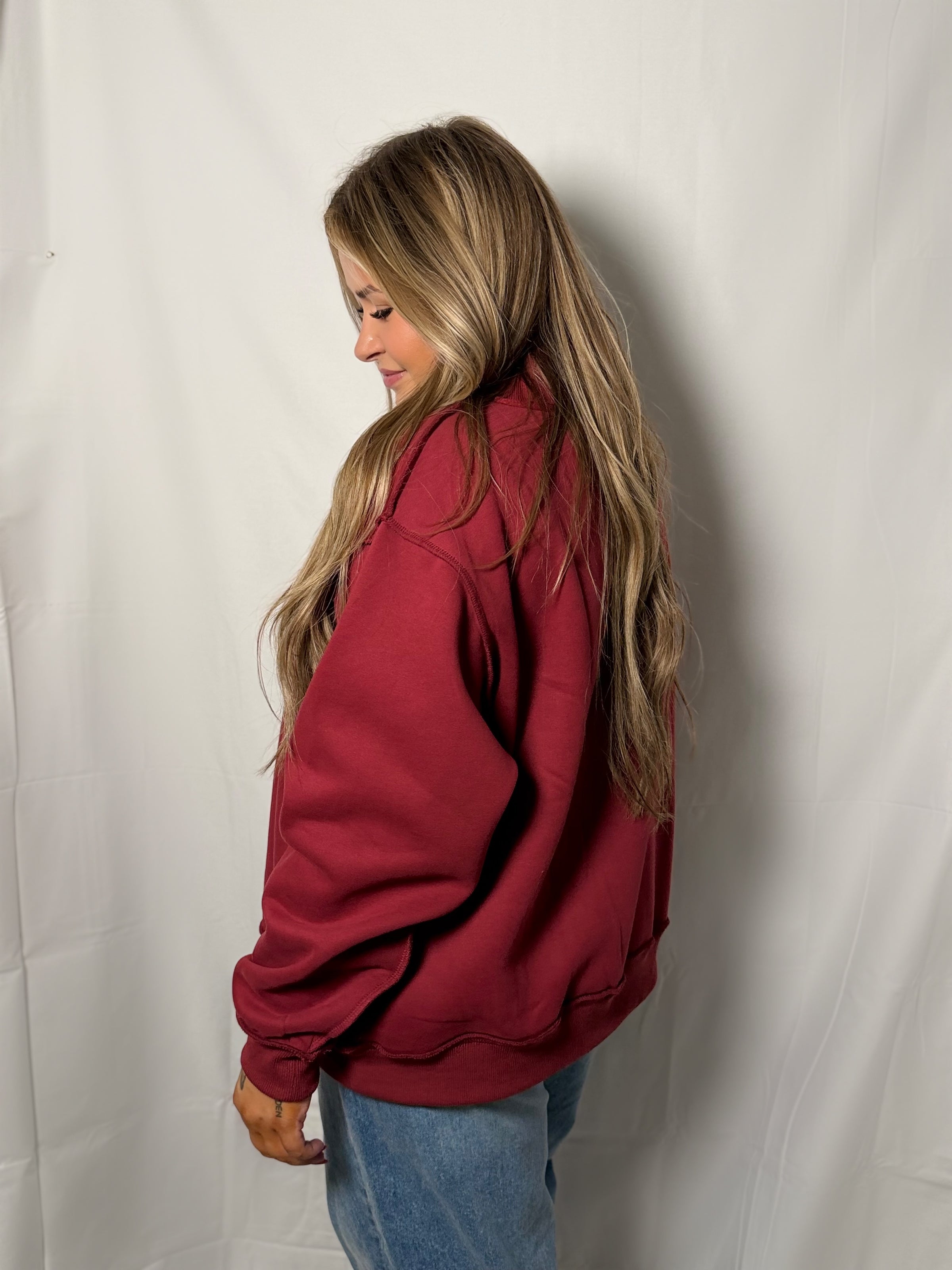 Dilly Dally Mock Neck