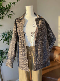 Leopard Denim