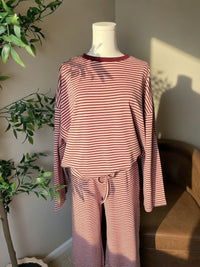 Berry Wide Leg Pant